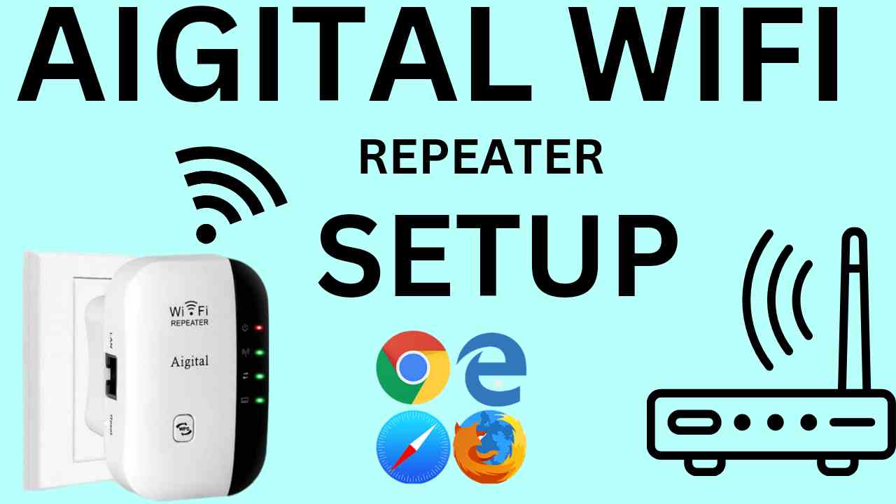 aigital wifi repeater setup