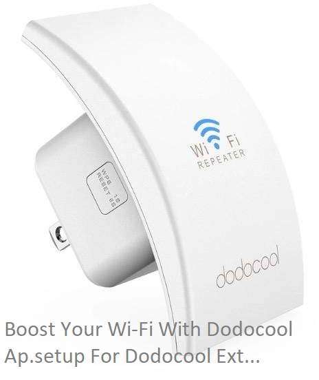 Dodocool dc39 extender setup