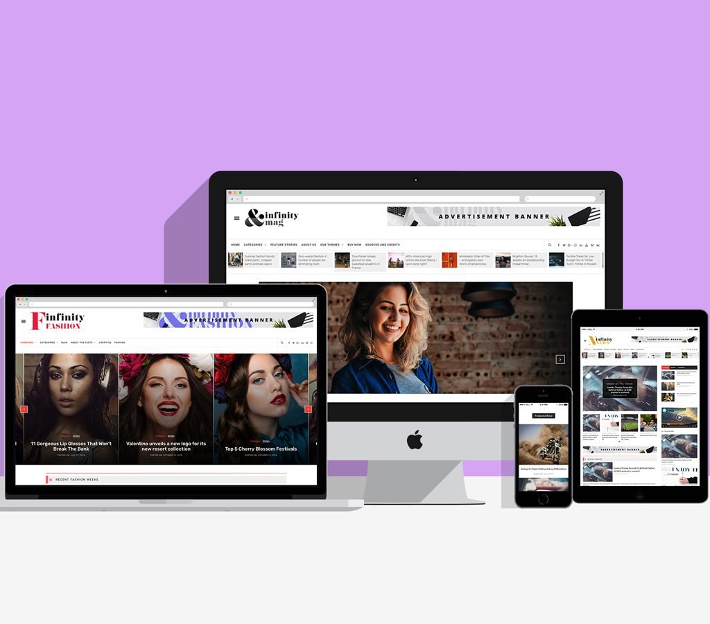 Infinity Mag Free WordPress Magazine theme