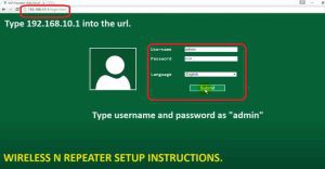Wireless N Repeater Login
