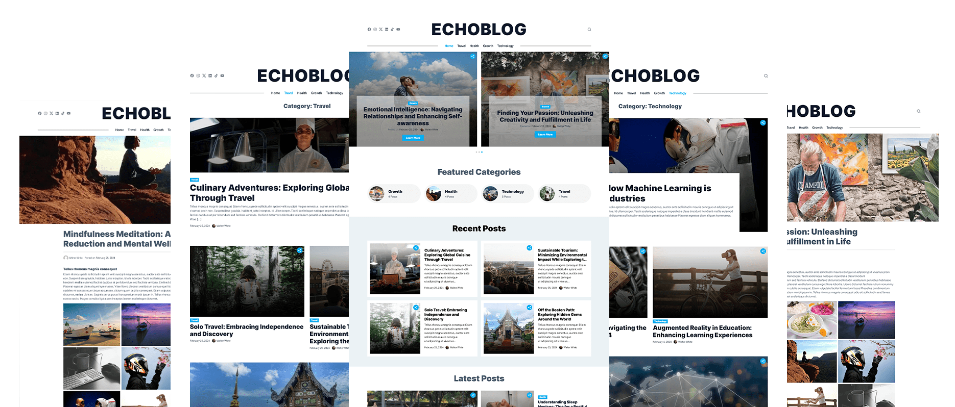 EchoBlog Multiple Demos