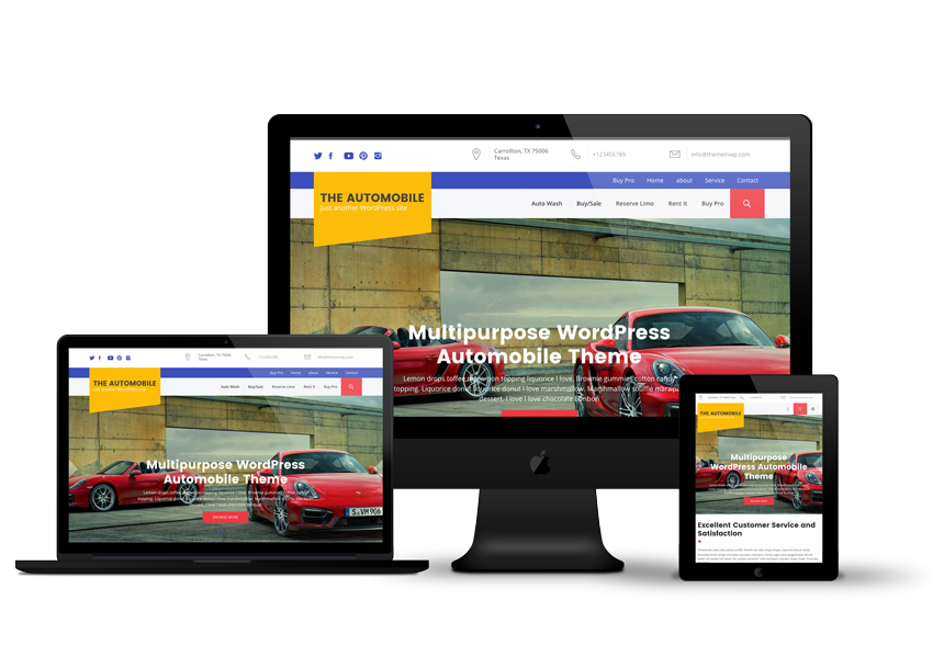 The Automobile Pro Multiple Demos